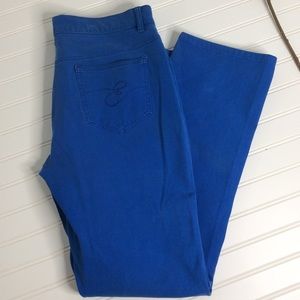 Escada Linda Jeans Slim Fit made in Italy Blue